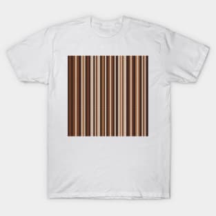 Earth tones stripes T-Shirt